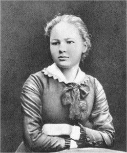 Marie Curie as a child