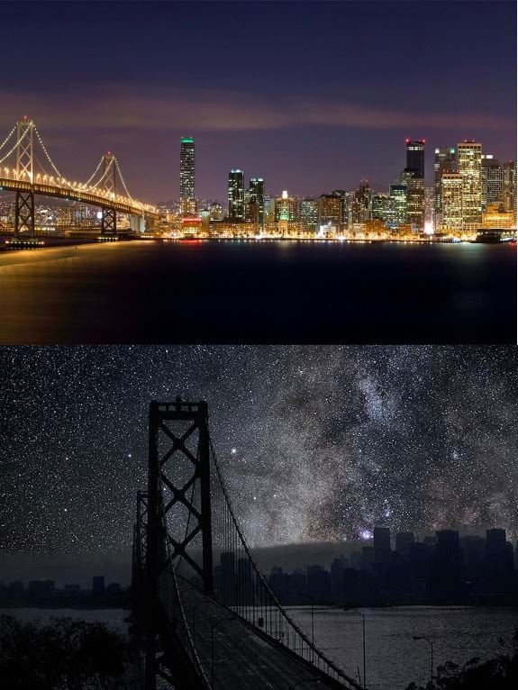 light pollution