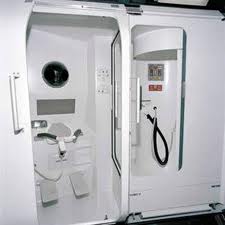 shower toiled on ISS