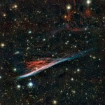 The Pencil Nebula - a supernova remnant. Image Credit: NASA