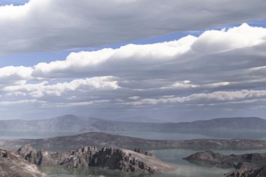 An Artists Impression of What Mars Looked Like 4 Billion Years Ago. Image Credit here.
