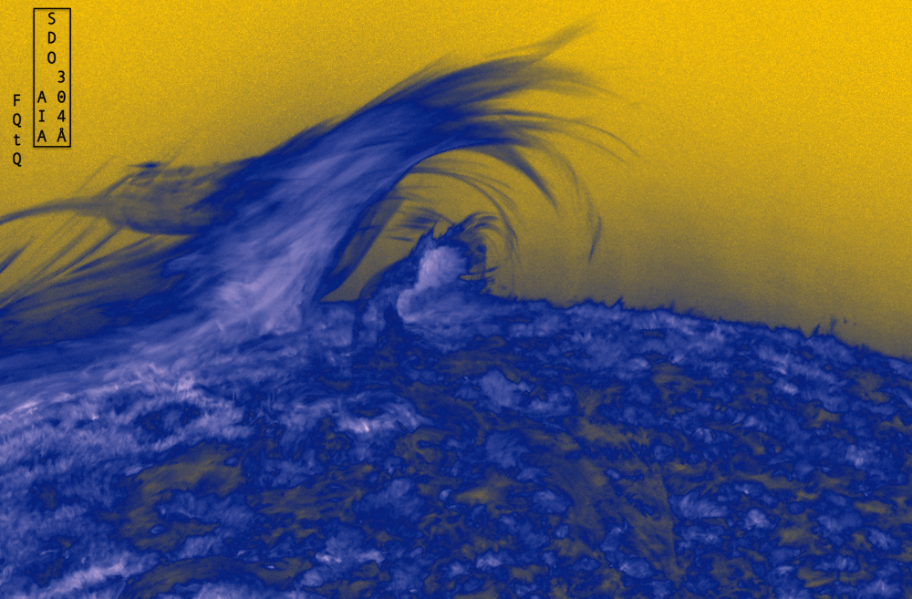 The Great Wave on the Sun The Great Wave on the Sun
