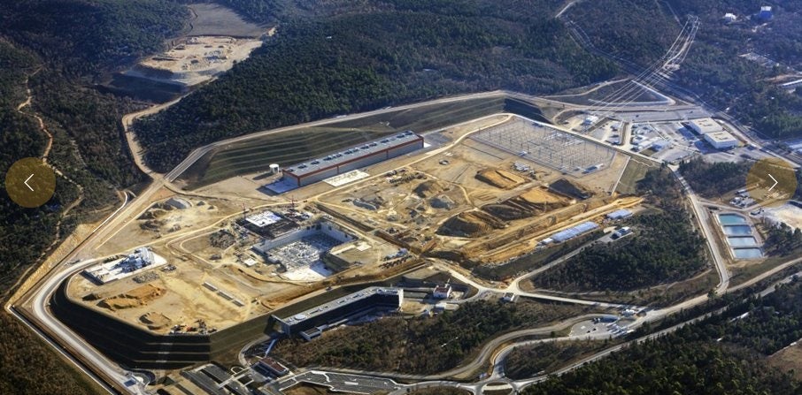 February 2013 aerial view of the ITER construction site. Photo Courtesy of ITER Public Gallery, this photo has been edited to reduce size.
