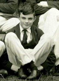 An image of Alan Turing in 1927 (From The Sherborne School Archives)