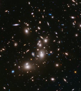 Hubble Frontier Field Abell 2744 via HubbleSite