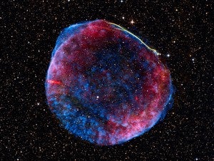 Supernovae explosions act as cosmic mile markers via NASA/ESA