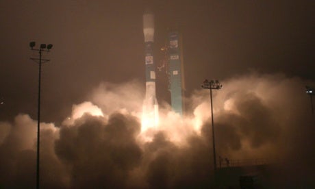 Nasa's Orbiting Carbon Observatory-2 mission (OCO-2) launches from Vandenberg air force base Image via Gene Blevins/Reuters