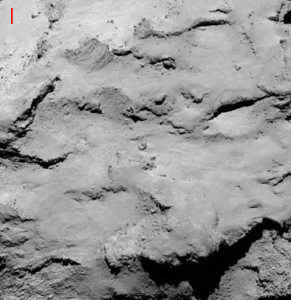 View of landing site I, as seen by Rosetta's OSIRIS camera. Image Credit: ESA