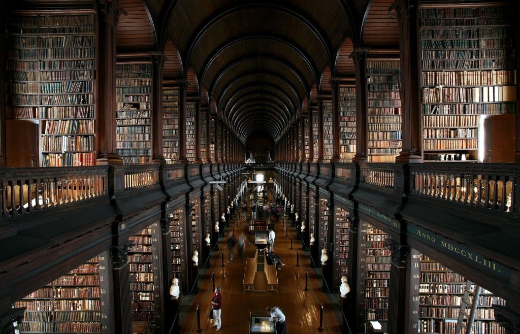 Trinity College Library via WikiMedia