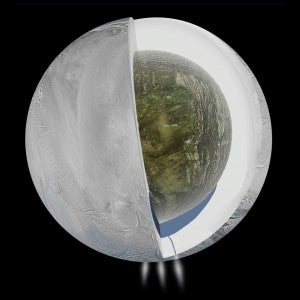 Enceladus' Interior