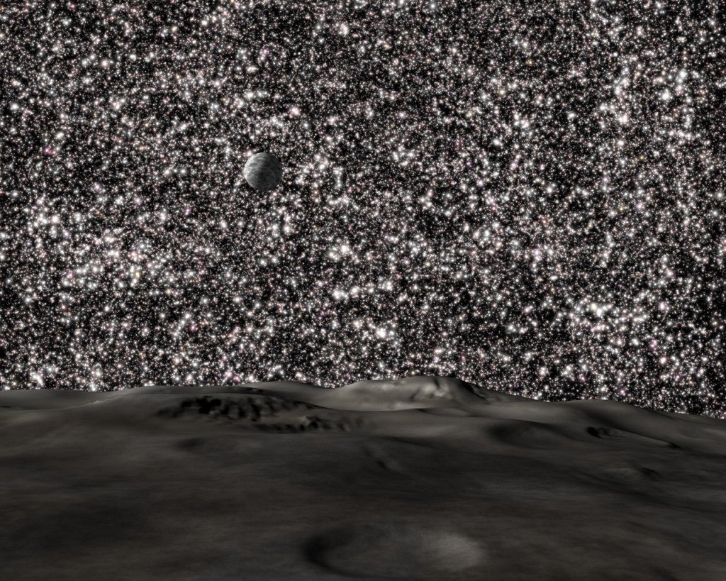 Ultracompact Dwarf Galaxy From Planet
