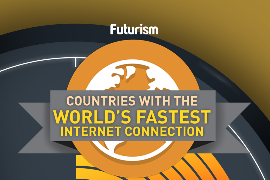 Countries with the fastest internet connection