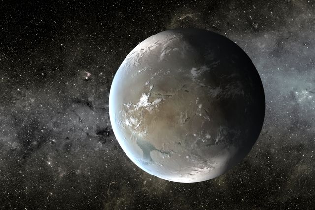 Exoplanet Kepler 62f. Credit: NASA Ames/JPL-Caltech/T. Pyle