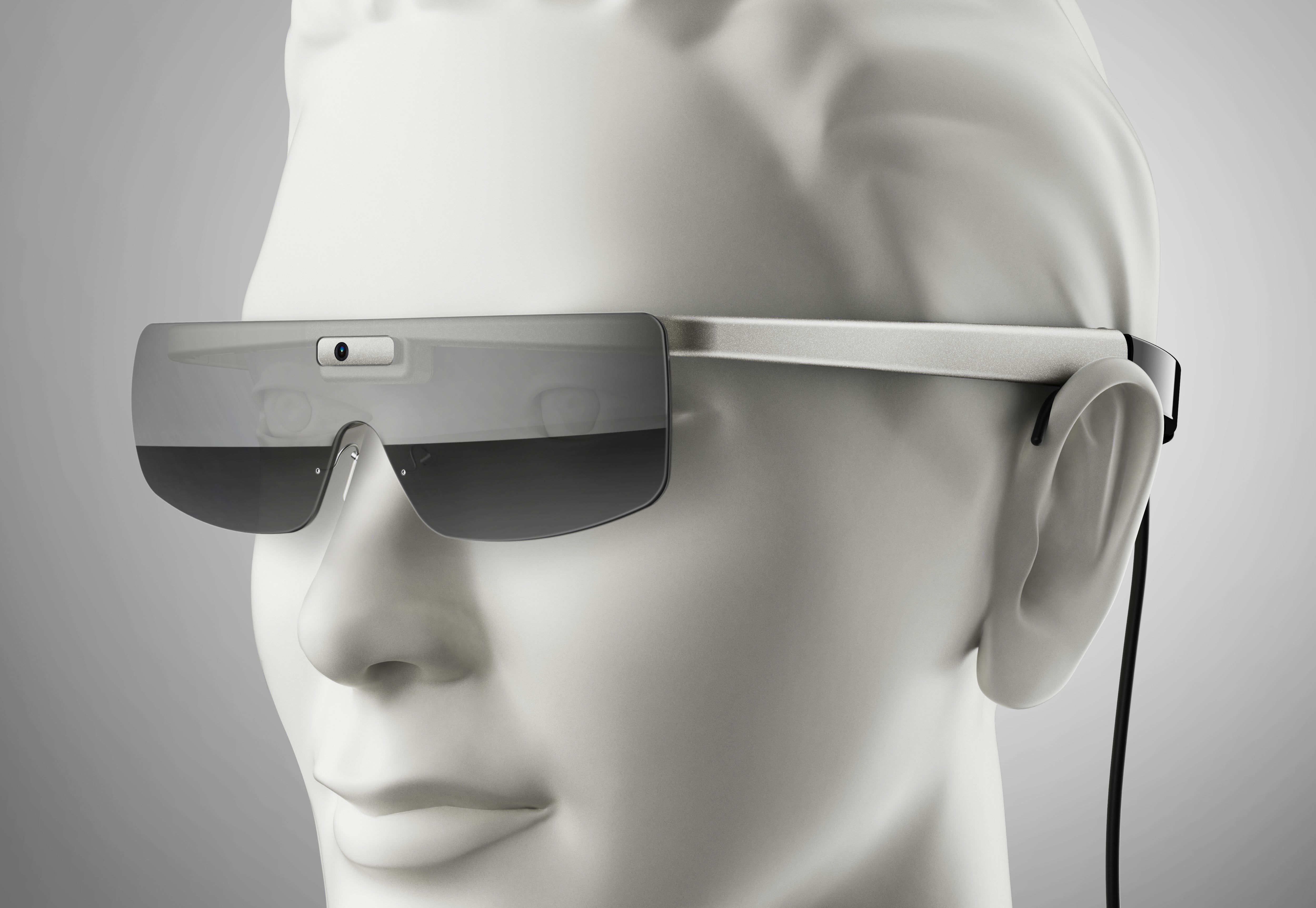 A prototype of the new bionic eyeglasses. -Monash Art, Design and Architecture