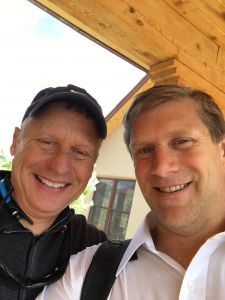 Zoltan and Gary Johnson