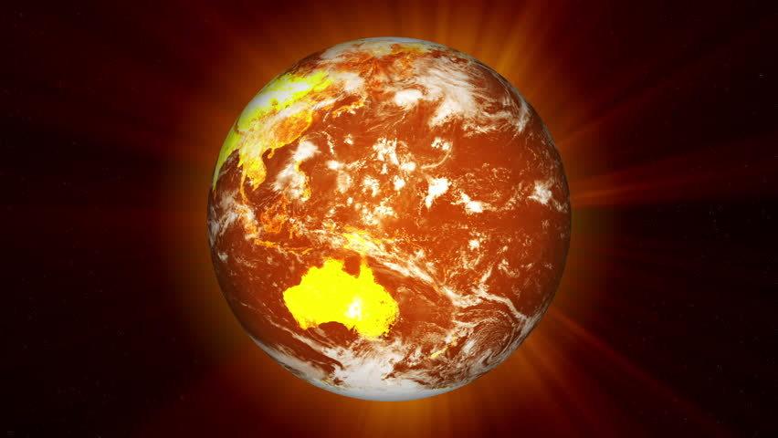 The earth has never been hotter. Image Source: Shutter Stock