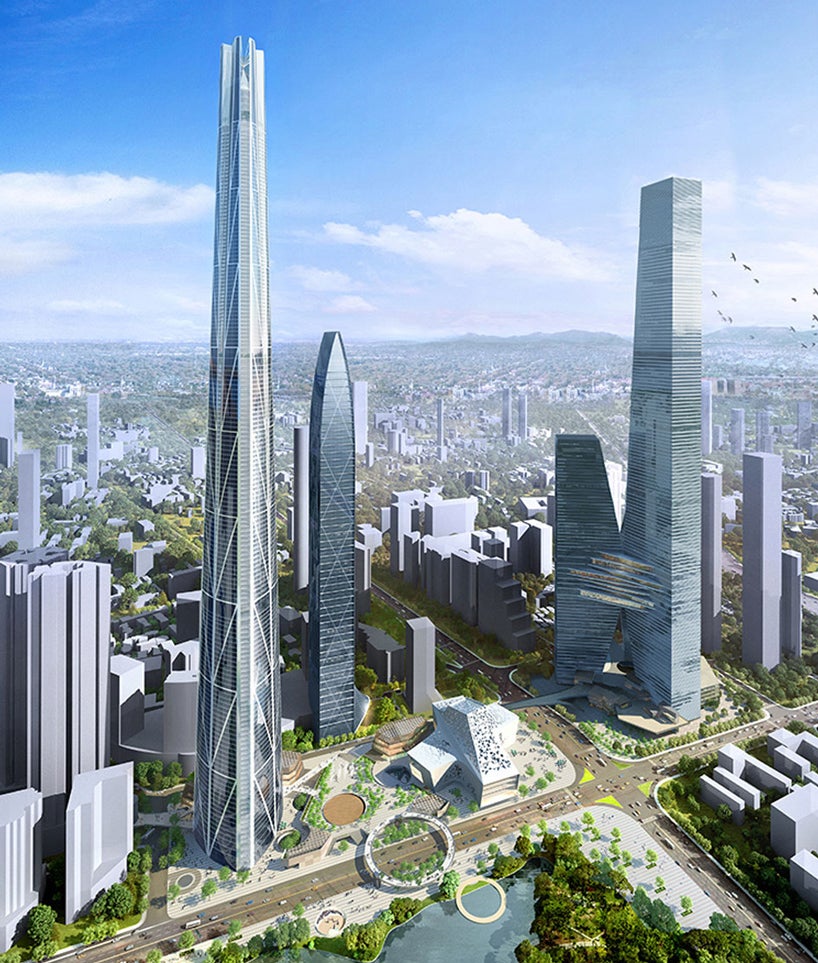 Plans for the H700 Shenzhen tower