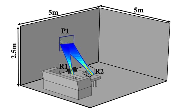 A simple illustration of the wireless charging device. Credit: David Smith