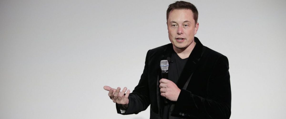 Elon Musk. Image: Marcio Jose Sancez/AP.