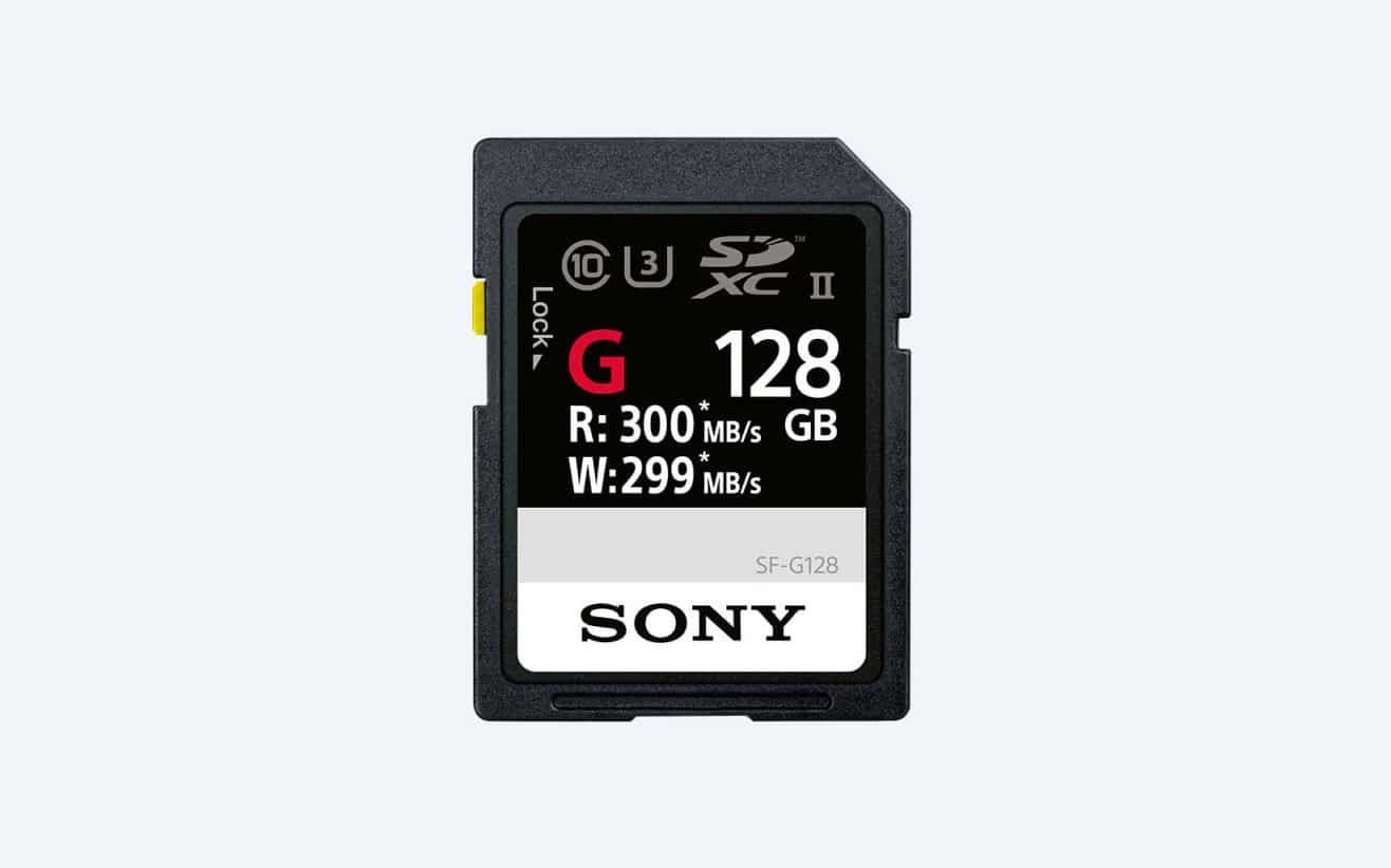 sony sd card