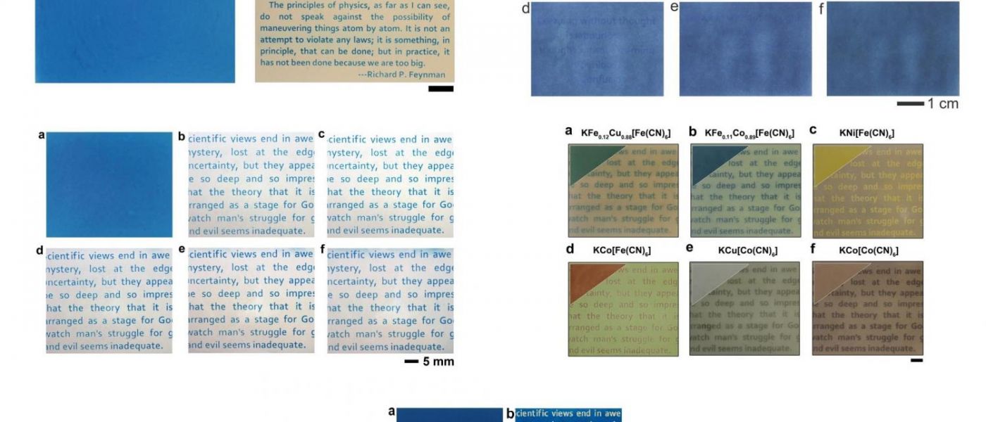 [Evergreen] *1* No ink required: paper can be printed with light