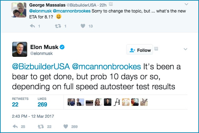 Get Ready. Elon Musk Says a Tesla Update is Coming in 10 Days.