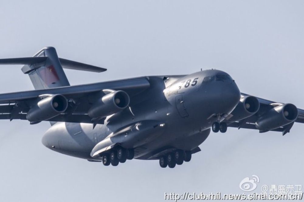 The Y-20. Image credit: club.mil.news.sina.com.cn