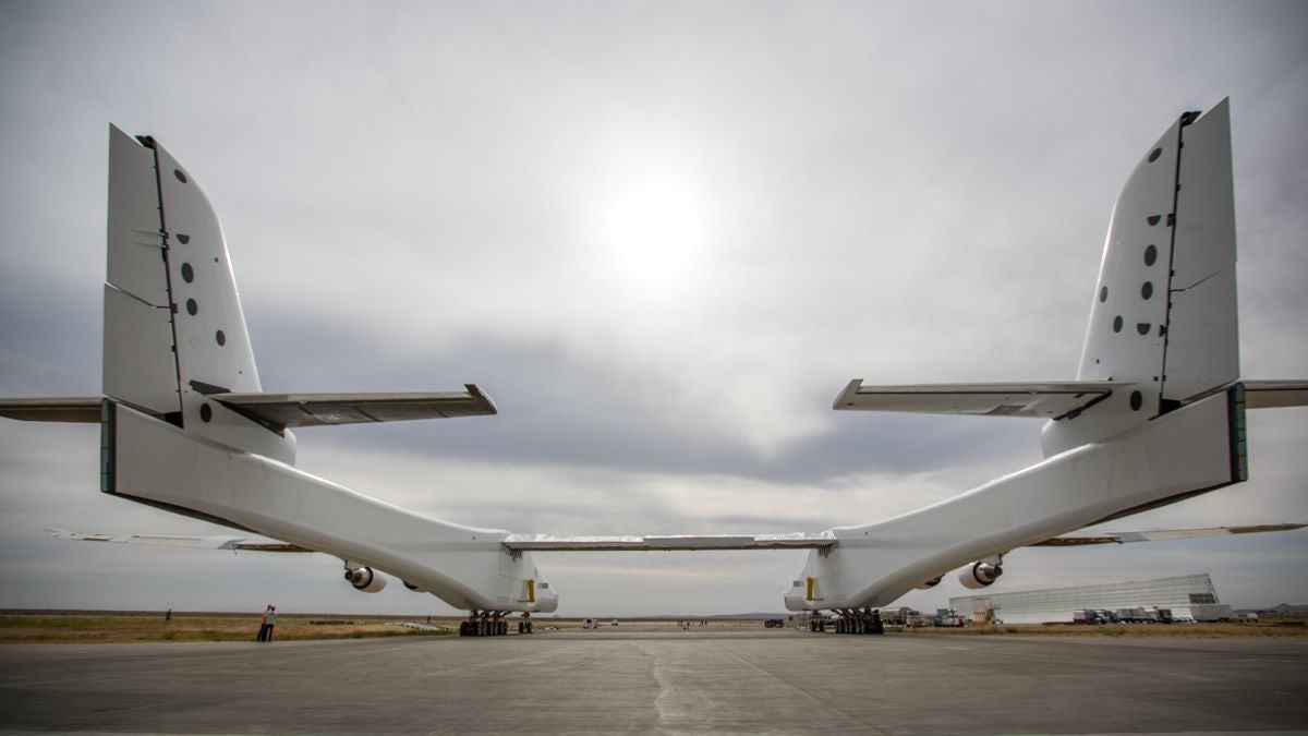 The Stratolaunch. Image Credit: Stratolaunch Systems