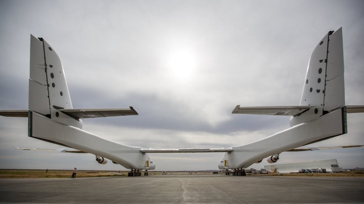 The Stratolaunch. Image Credit: Stratolaunch Systems 