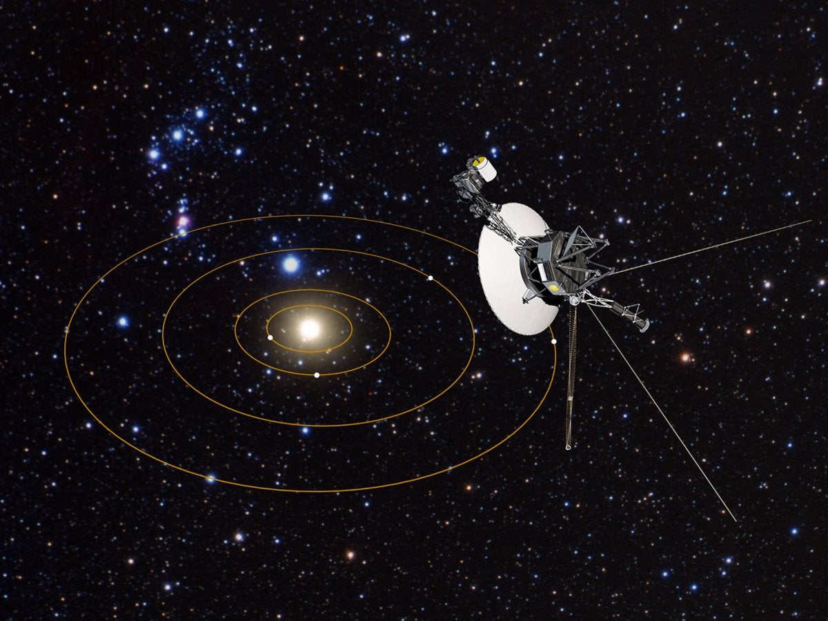 nasa's twin voyager spacecraft