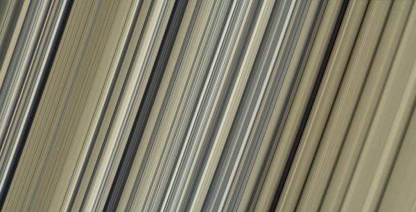 One of the highest-resolution images to date of Saturn's rings, which Cassini captured on September 7, 2017, as part of its "Grand Finale" Image credit: NASA/JPL-Caltech/Space Science Institute