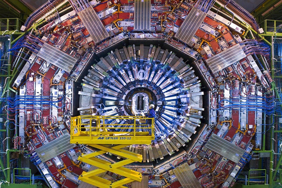 The Compact Muon Solenoid, a general-purpose detector at the Large Hadron Collider. Credit: CERN