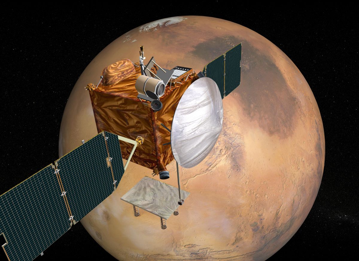 Could there one day be internet on Mars? Image Credit: NASA