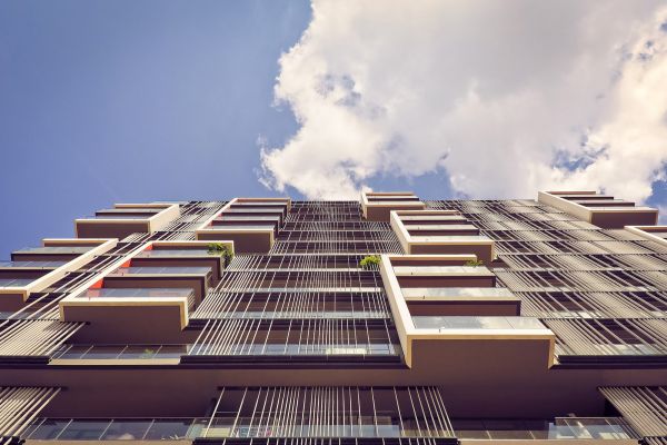 Buildings like this high rise are impacting the environment.