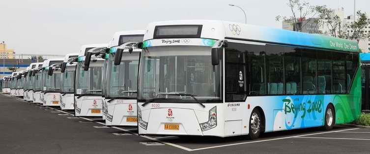 electric bus fleet