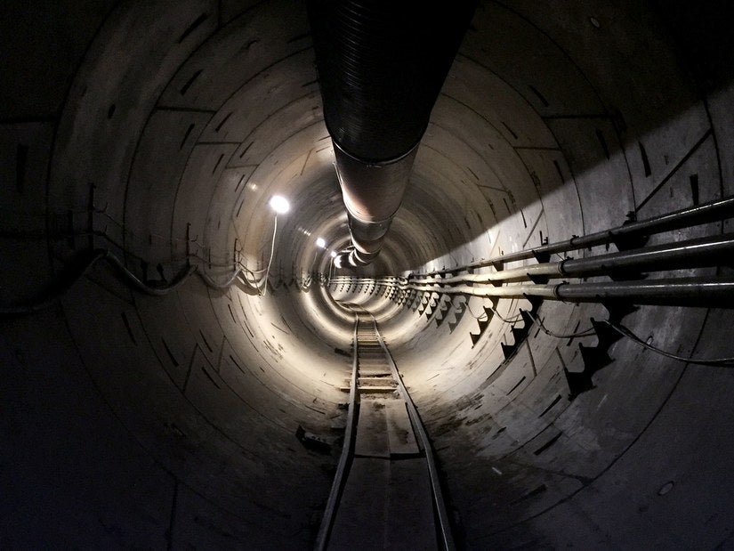 A hopeful network of tunnels. Image Credit: The Boring Company