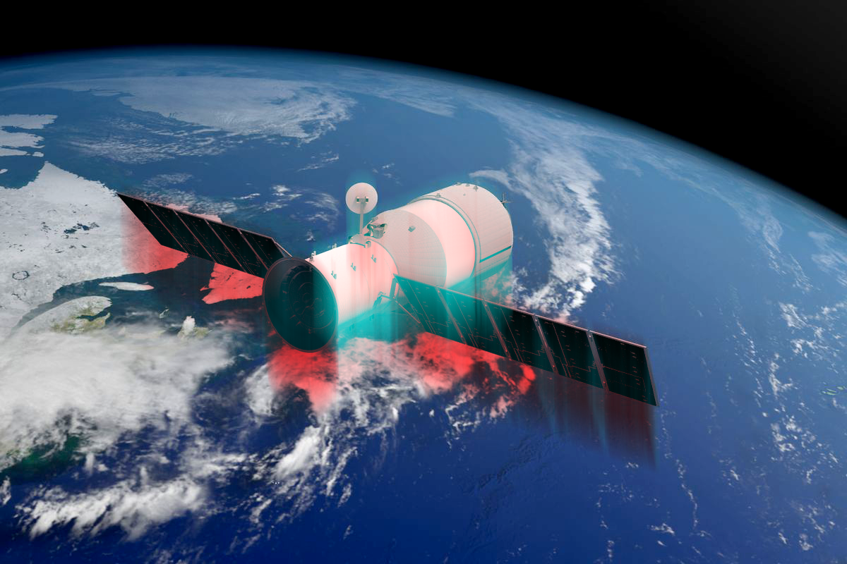 the chinese space station has crashed in the pacific why was it so