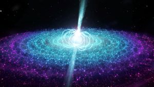 For the first time ever, researchers have discovered radio jets launching from a neutron star with a strong magnetic field.