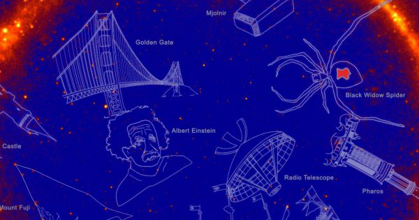 NASA unveils 21 new constellations formed by black holes and other brutal space stuff