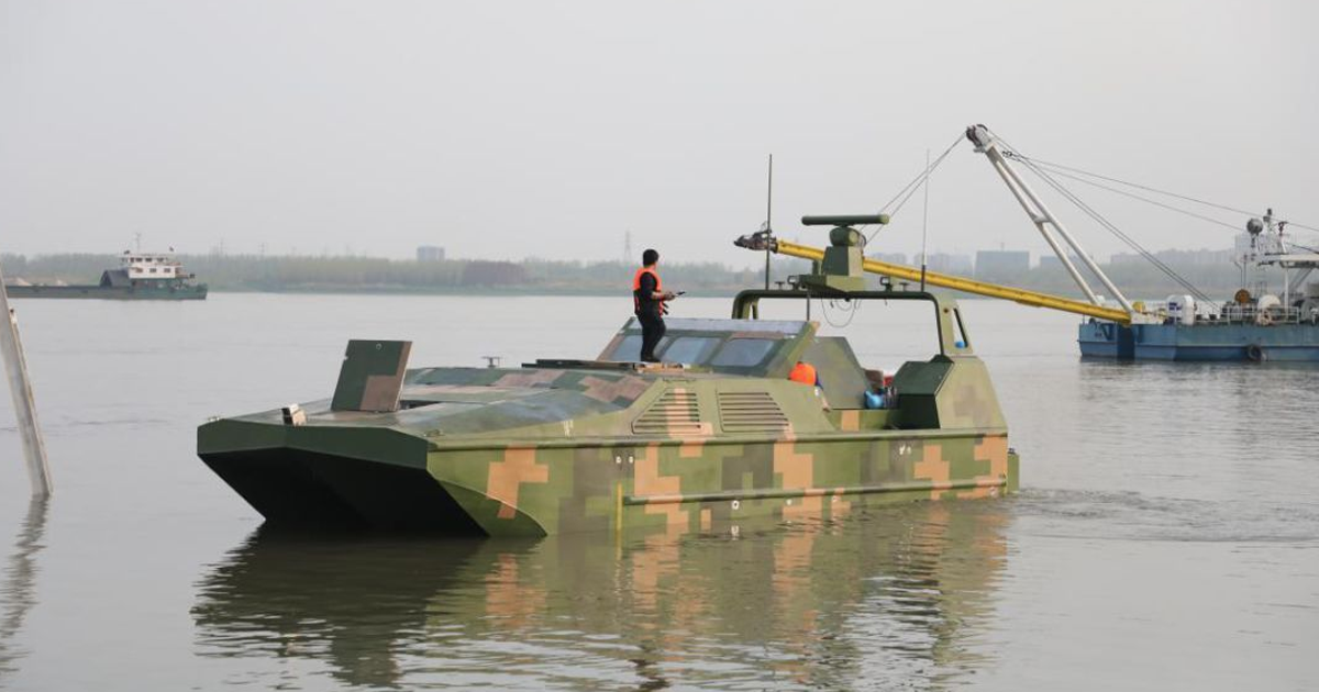 China U2019s Military Built An Autonomous Amphibious Landing