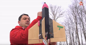 Russia's new counter-drone technology is a low-cost drone that acts like a battering ram, knocking hostile quadcopters out of the sky.