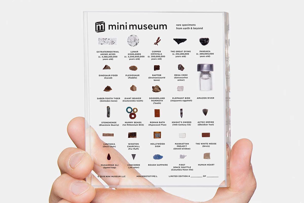 Mini Museum-Fourth-Edition-rare-scientific-historial-specimens