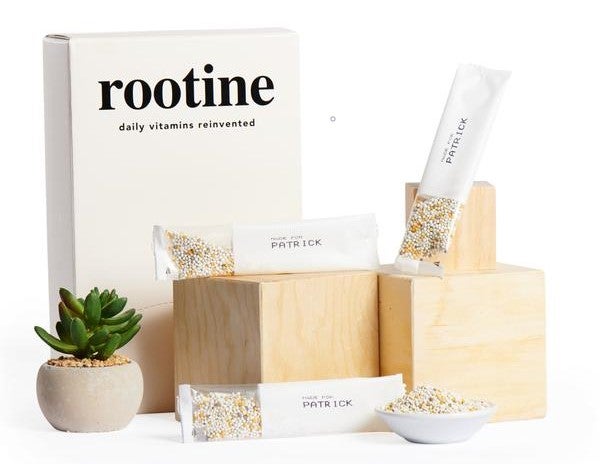 Rootine uses a DNA test to personalize your vitamins.