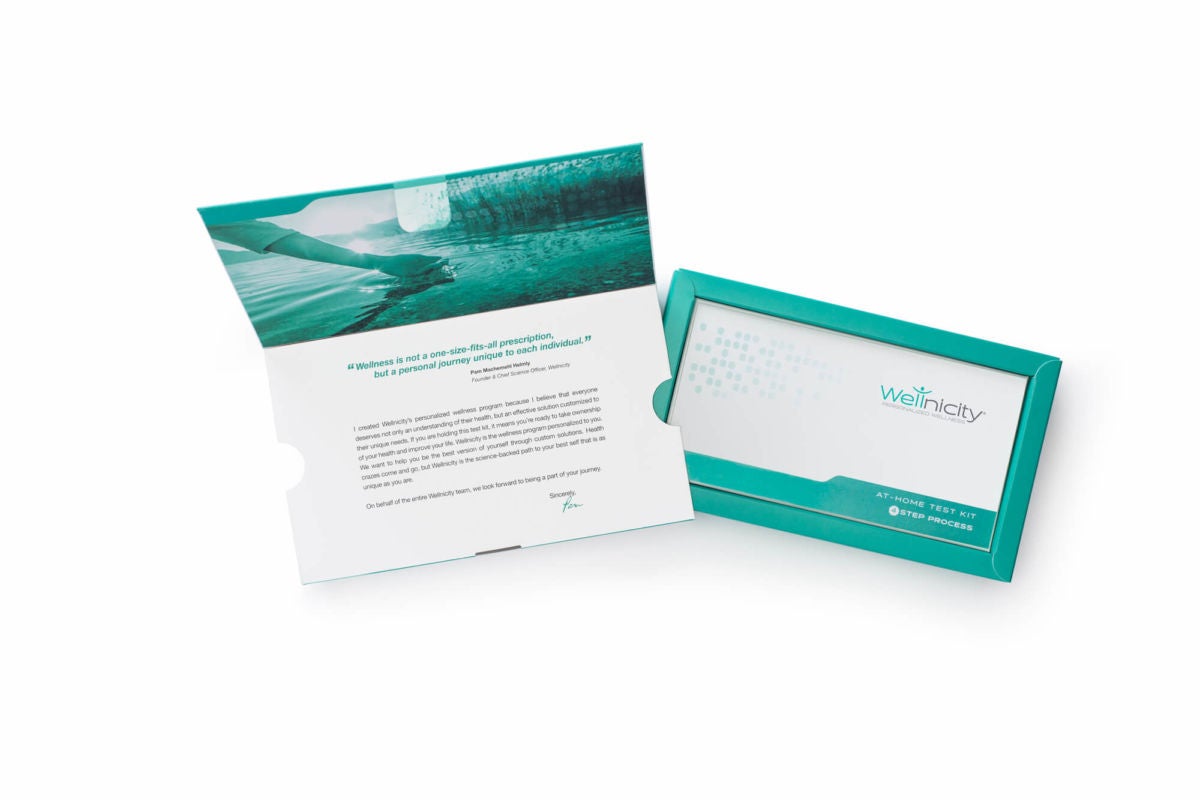 Brain Balance test kit.