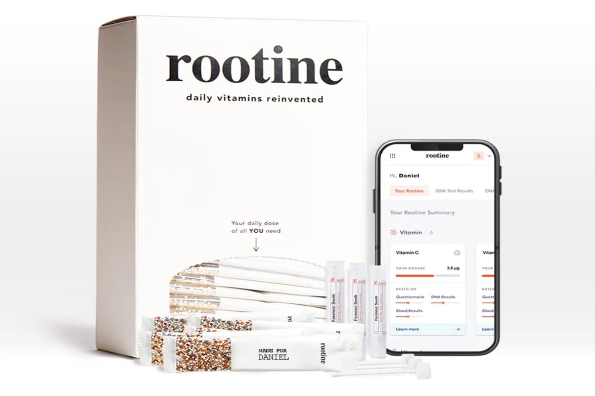 Rootine vitamins.