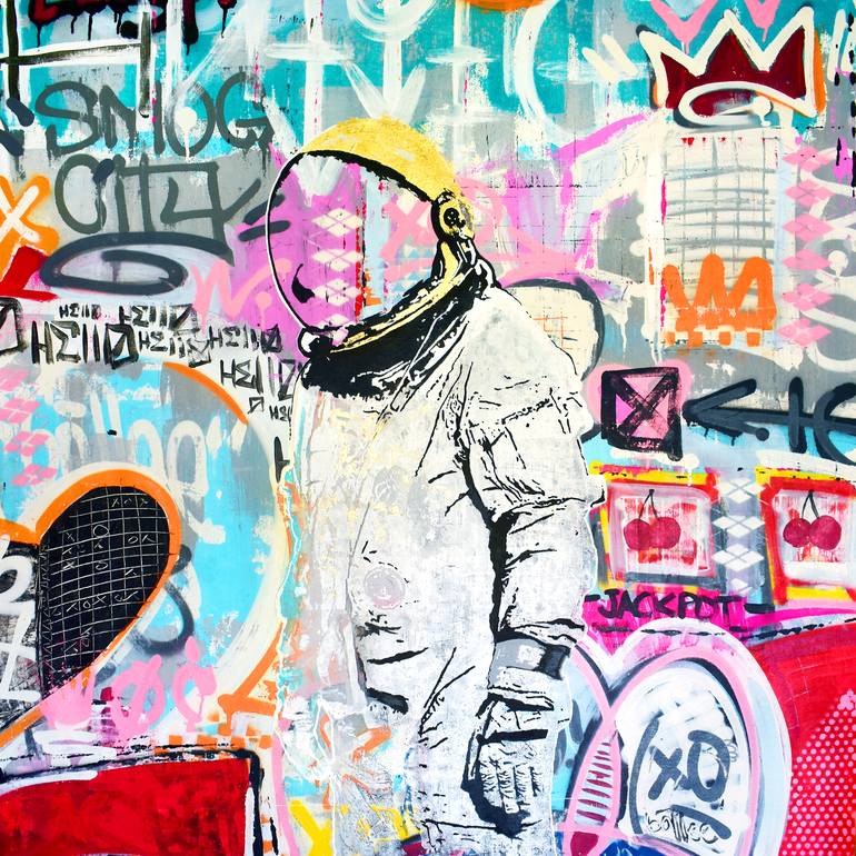 astronaut art