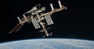 On Tuesday night, a piece of space debris came within 1.39 kilometers of the International Space Station after it swerved out of the way.
