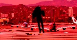 Two separate mysterious sightings of a person flying a jetpack near the Los Angeles International Airport have law enforcement worried.