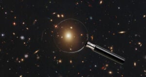 Astronomers have spotted a distant galaxy without its accompanying supermassive black hole — despite its enormous suspected mass.