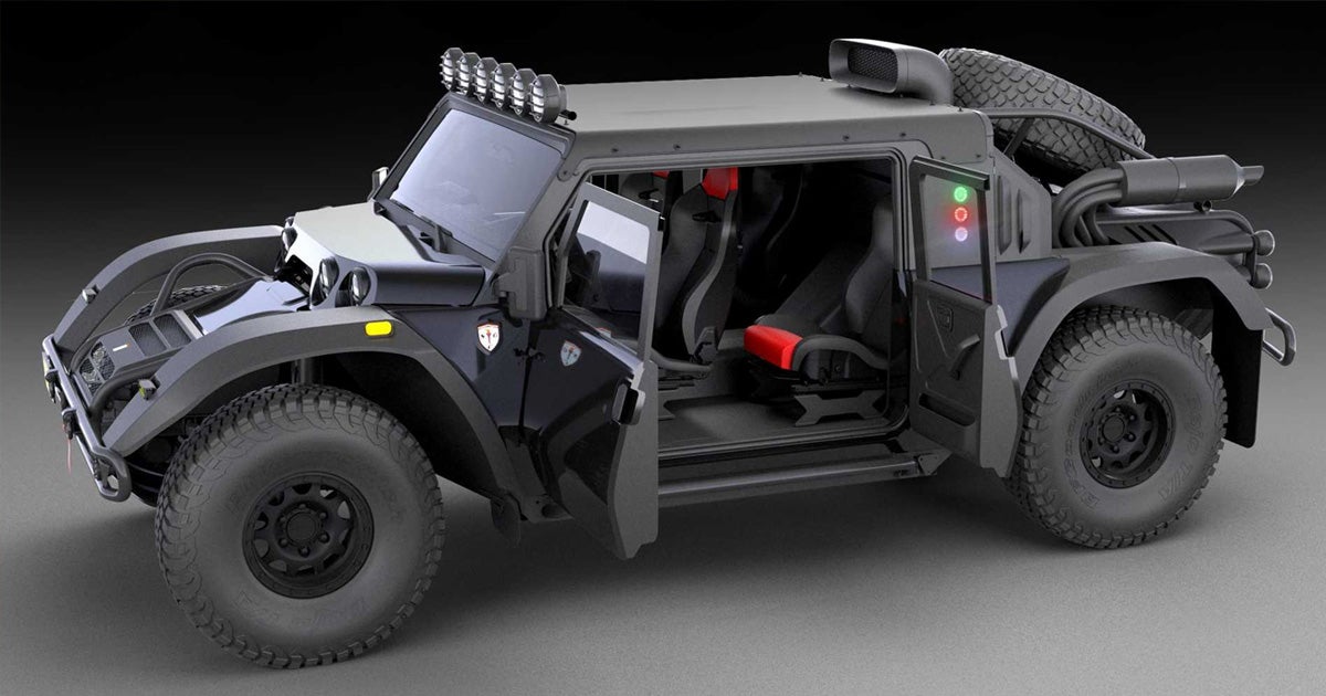 Vehicle Challenges Tesla Cybertruck to Off Road Race at Baja 1000